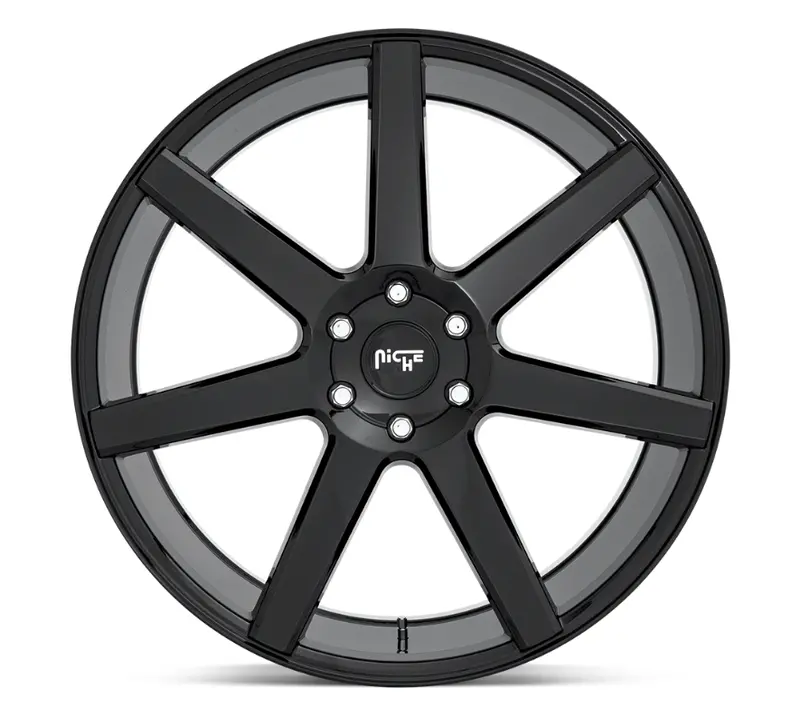 20X9.5 Niche M230 Future / Gloss Black 3