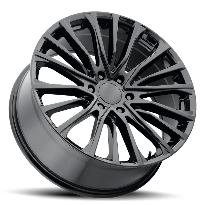 22" Es2 Replica Wheel Gloss Black (Gm / Cadillac Suv's) 2