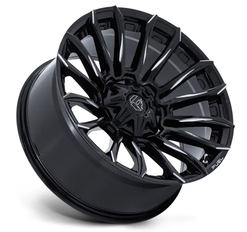 22X10 Fuel Blade Fc889 Gloss Black Milled 2