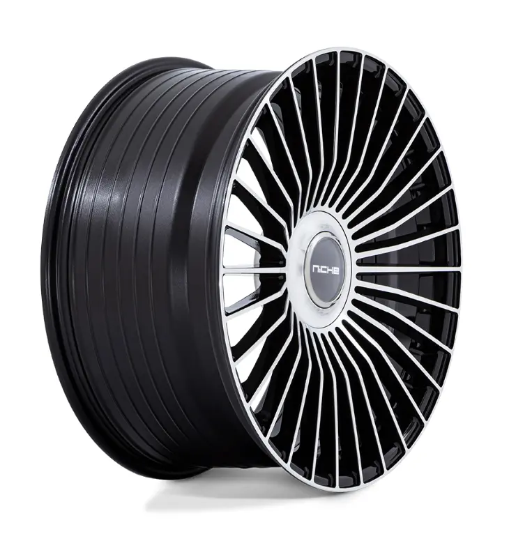 22X10 Niche Nc282 Serene Gloss Black W/Machined Face 3