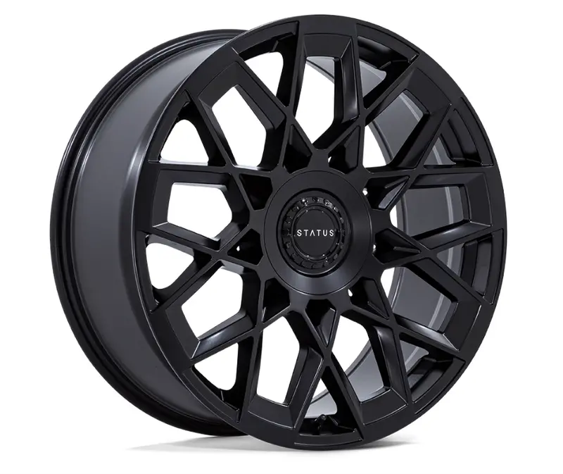 22X9.5 Status Matrix St005 Matte Black 1