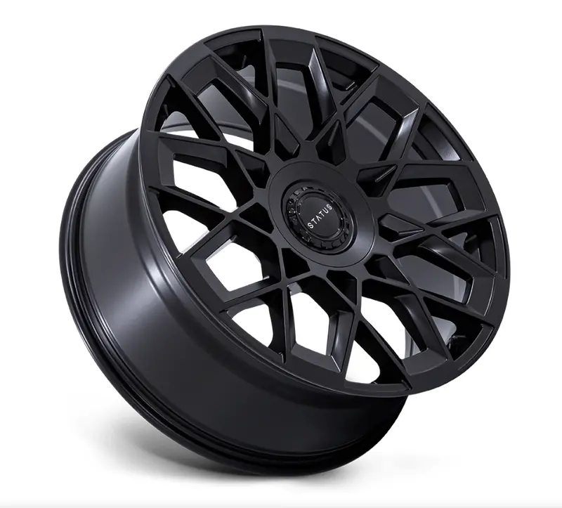 22X9.5 Status Matrix St005 Matte Black 2