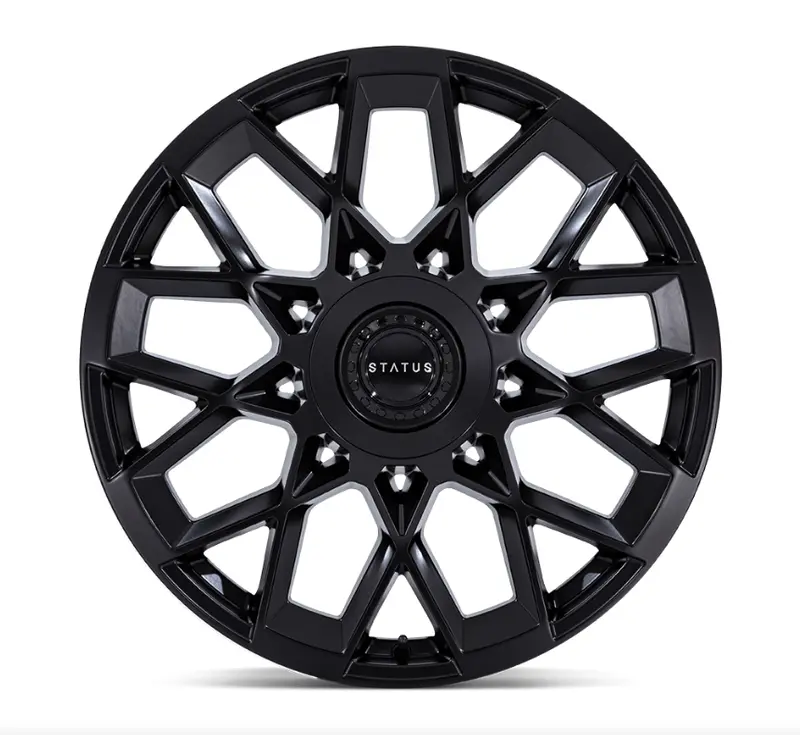 22X9.5 Status Matrix St005 Matte Black 3