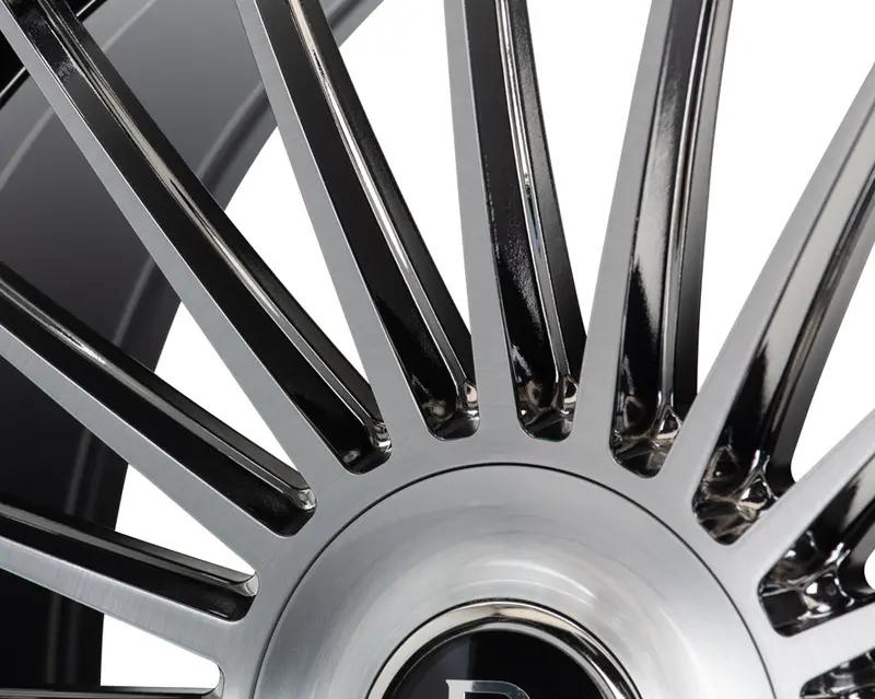 22X9.5 Vossen Hf-8 / Emc (Polished/Brushed) 3
