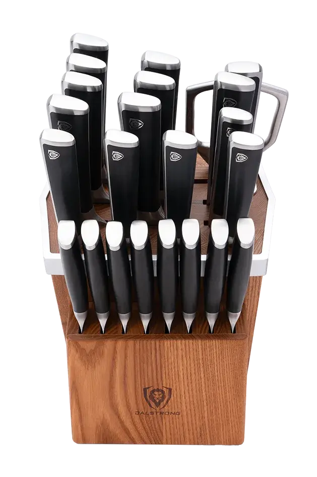 24-Piece Knife Block Set | Vanquish Series | Nsf Certified | Dalstrong © 1
