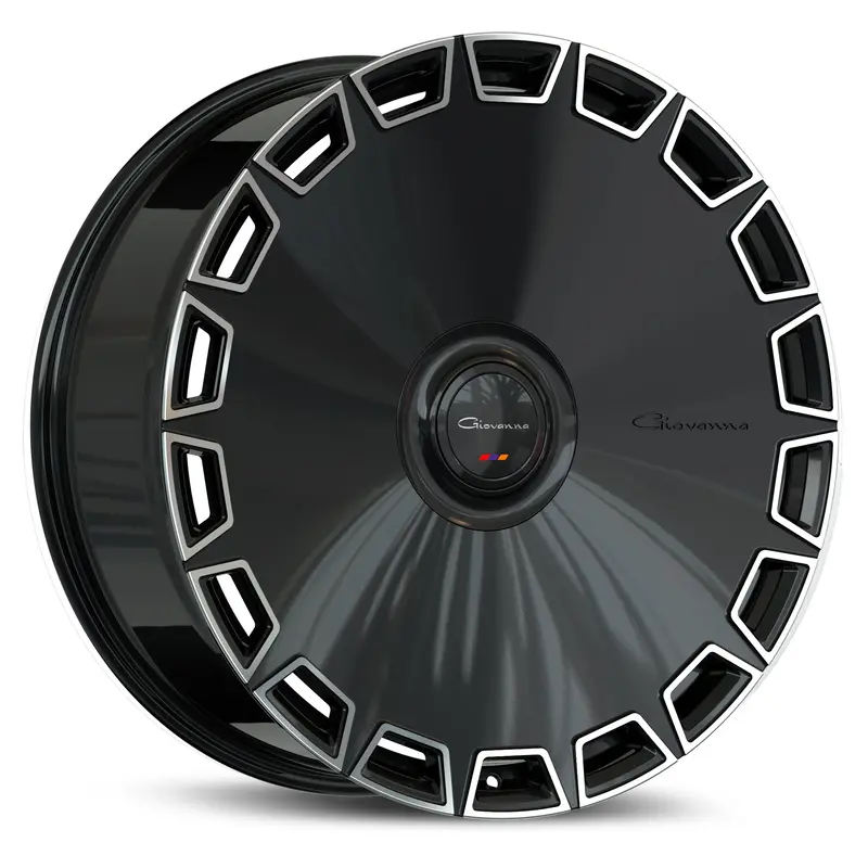 24X10.5 Giovanna Dicotto Gloss Black W/Machined Face 1