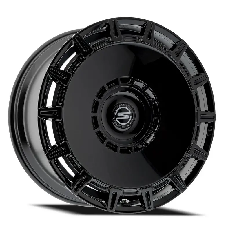 24X10 Select Alloy Apollo Gloss Black 1