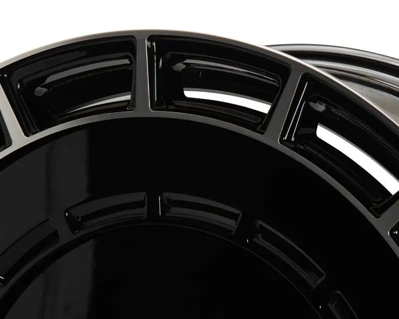 24X10 Vossen Hf-9 / Gloss Black 3