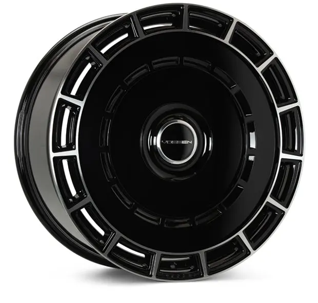 24X10 Vossen Hf-9 / Gloss Black Polished 1