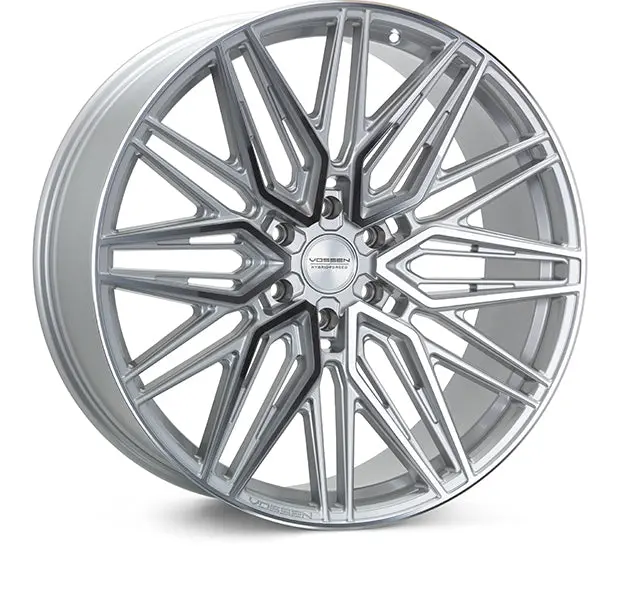 24X10 Vossen Hf6-5 / Silver Polished 1