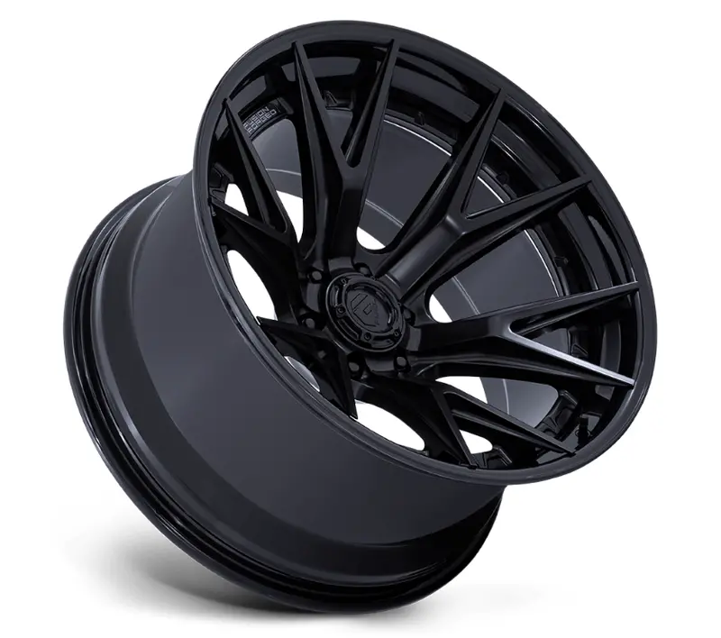 24X12 Fuel Catalyst Matte Black W/ Gloss Black Lip 2