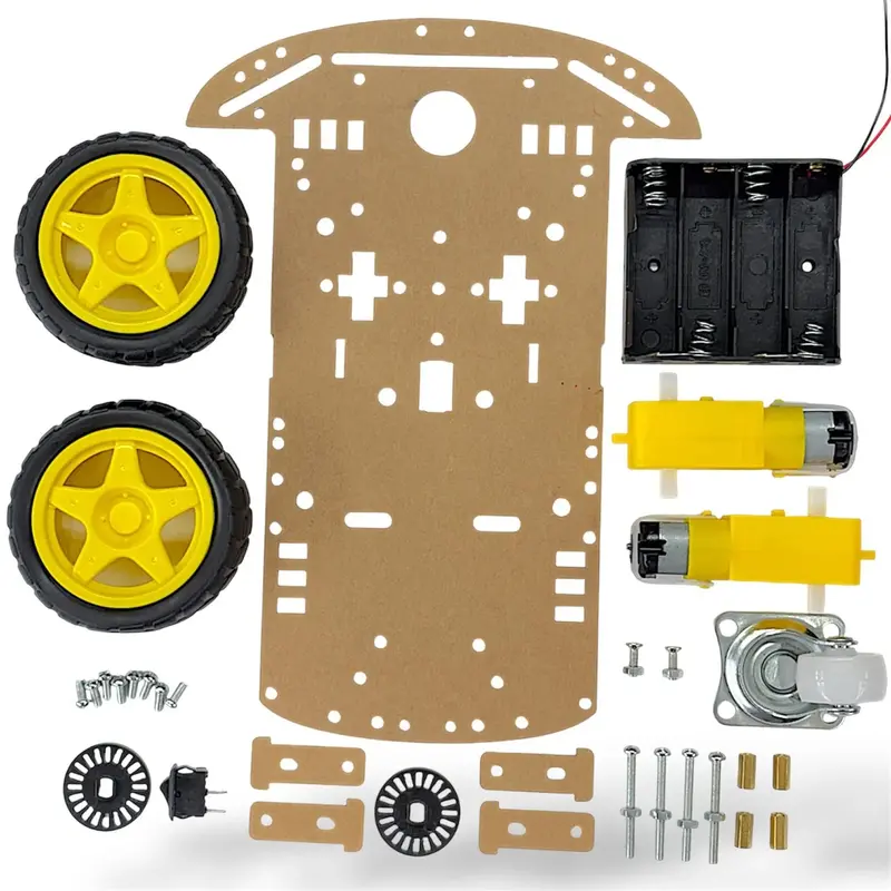 2Wd Smart Robot Car Chassis Kit – Diy Robotics Platform For Arduino & Raspberry Pi 2