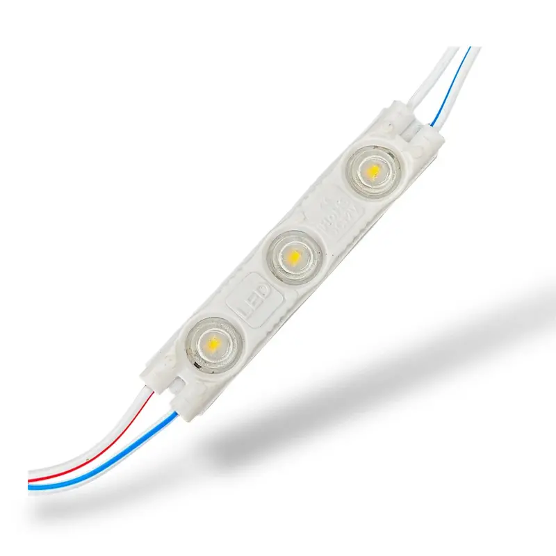 3-Led Module Waterproof 12V Warm White Led Light Module | High Brightness Outdoor Signage & Decorative Lighting 1