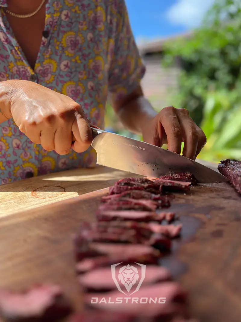 3-Piece Knife Set | Chef - Santoku - Paring | Sustainable And Earth-Friendly Material | Gaia Series | Dalstrong © 2