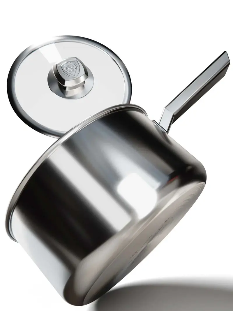 3 Quart Stock Pot | Silver | Oberon Series | Dalstrong © 1
