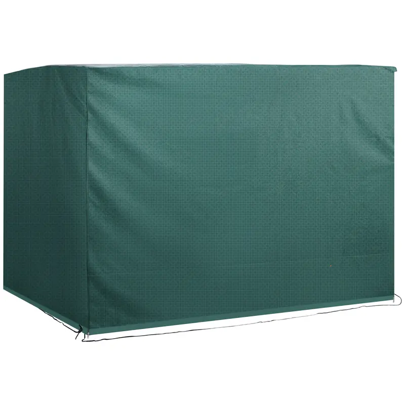3-Seater Patio Swing Cover, Waterproof Garden Furniture Protection Cover, Dark Green 1