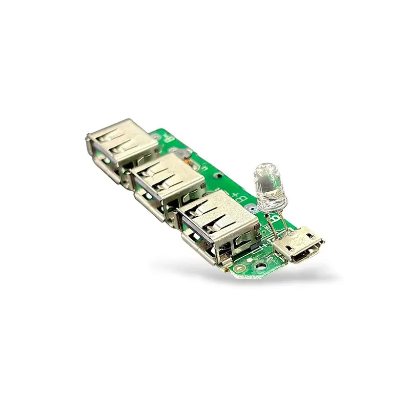 3 Usb 5V 1A Power Bank Charger Module | Diy Battery Charging Circuit Board For 18650 Li-Ion 2
