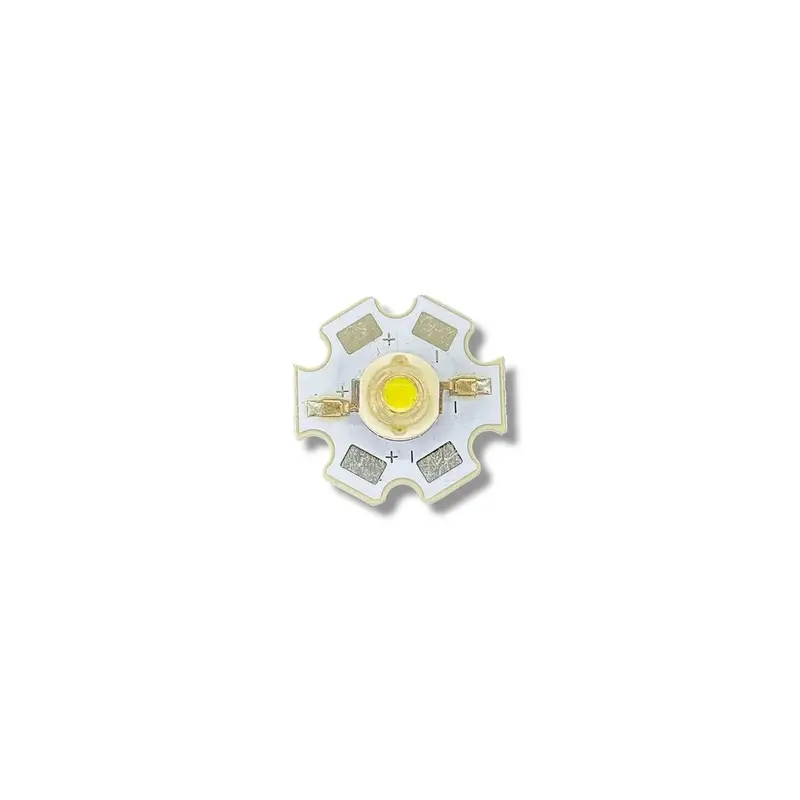 3 Watt 3V To 5V White Led With Pcb | High-Brightness Led For Diy Electronics And Lighting Projects 1