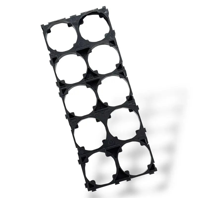 32140 Battery Cell Spacer Holder – 2X5 Grid Pack For Lifepo4 Battery Battery Pack Assembly | Heat-Resistant & Durable Plastic Bracket 1