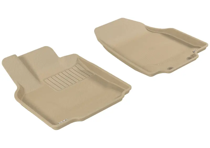 3D Maxpider 2007-2015 Mazda Cx-9 Kagu 1St Row Floormat - Tan 1