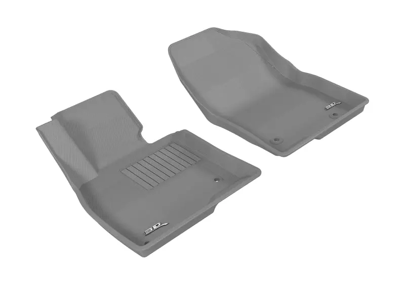 3D Maxpider 2014-2019 Mazda Mazda3/Mazda6 Kagu 1St Row Floormat - Gray 1