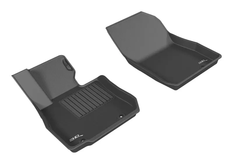 3D Maxpider 2016-2019 Mazda Cx-3 Kagu 1St Row Floormat - Black 1
