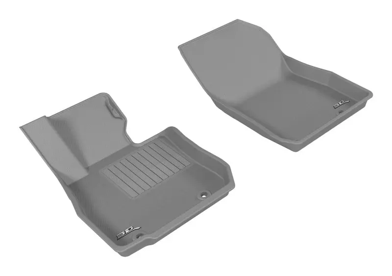 3D Maxpider 2016-2019 Mazda Cx-3 Kagu 1St Row Floormat - Gray 1
