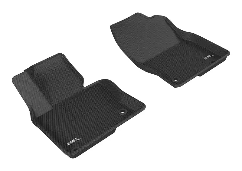 3D Maxpider 2017-2020 Mazda Cx-5 Kagu 1St Row Floormat - Black 1