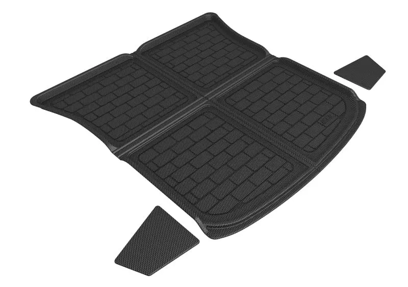 3D Maxpider 2020-2025 Tesla Model Y Kagu Cargo Liner - Upper Rear - Black 1
