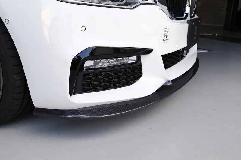 3Ddesign Carbon Fibre Front Splitter For Bmw 5 Series M Sport (2017-2019, G30 G31) 2