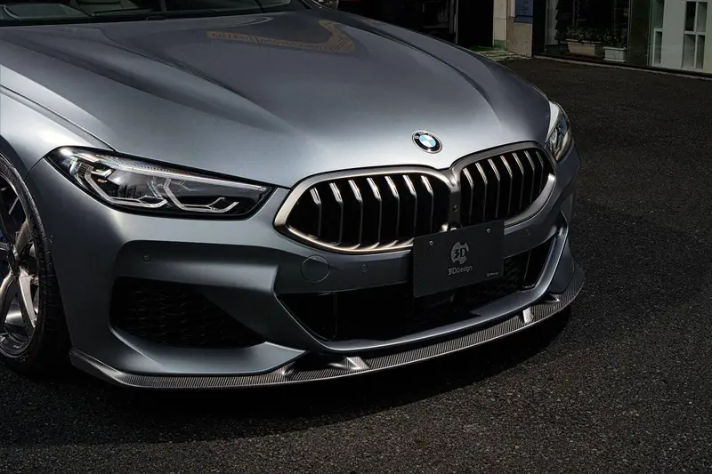 3Ddesign Carbon Fibre Front Splitter For Bmw 8 Series (2019+, G14 G15 G16) 1