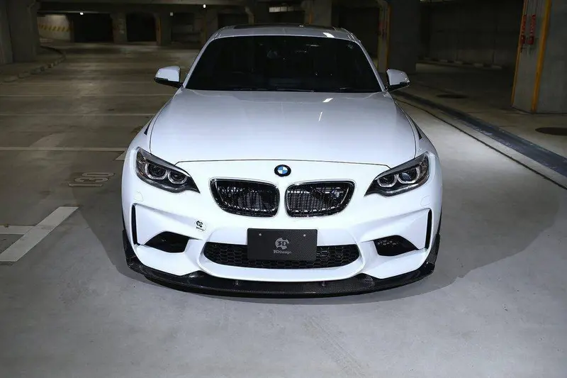 3Ddesign Carbon Fibre Front Splitter For Bmw M2 (2015-2018, F87) 2