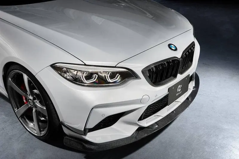 3Ddesign Carbon Fibre Front Splitter For Bmw M2 Competition (2018-2021, F87) 2