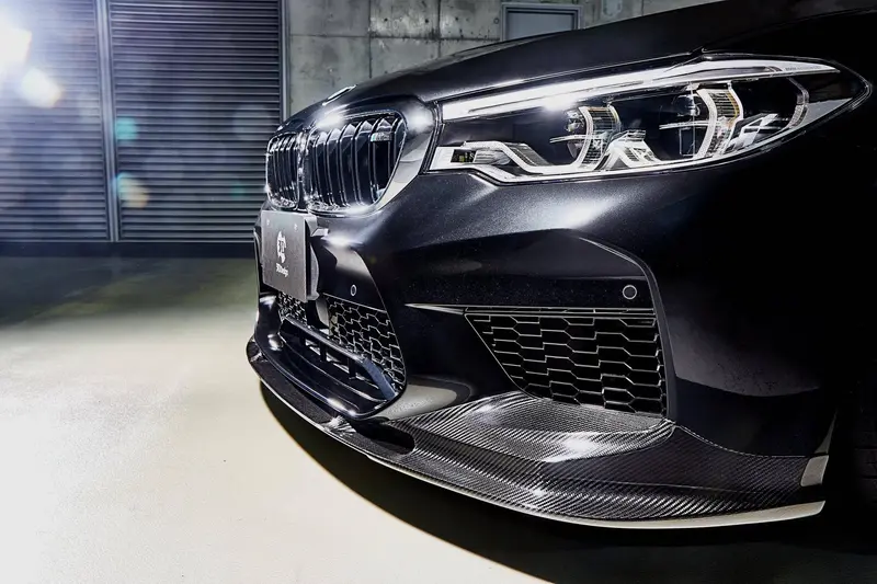 3Ddesign Carbon Fibre Front Splitter For Bmw M5 (2017-2020, F90) 2