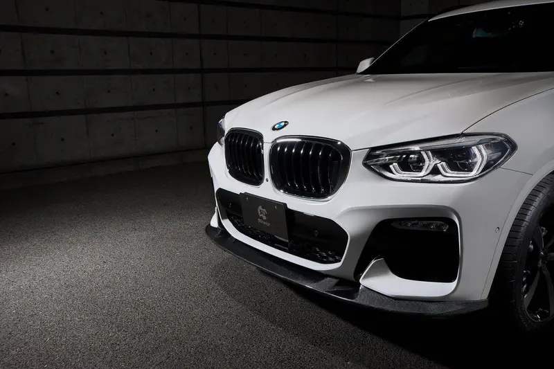 3Ddesign Carbon Fibre Front Splitter For Bmw X3 Pre-Lci (2018-2021, G01) 2