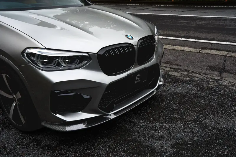 3Ddesign Carbon Fibre Front Splitter For Bmw X3m & X4m Pre-Lci (2019-2022, F97 F98) 1