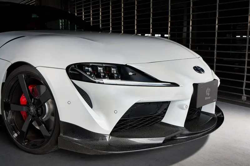 3Ddesign Carbon Fibre Front Splitter For Toyota Supra (2019+, J29) 1