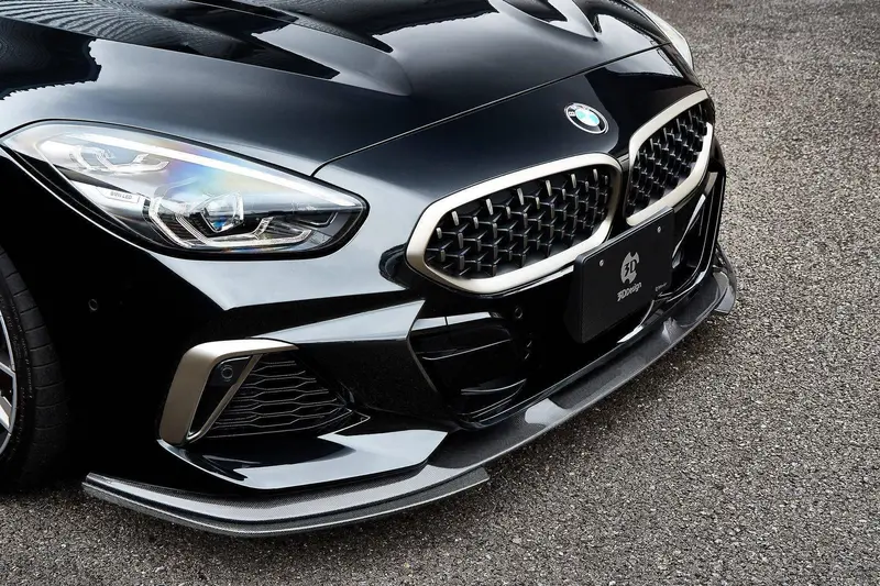 3Ddesign Carbon Fibre Front Under Splitters For Bmw Z4 (2019+, G29) 1
