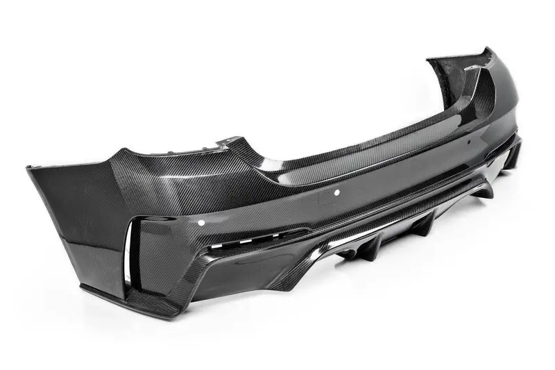 3Ddesign Carbon Fibre Rear Bumper For Bmw M4 (2015-2020, F82 F83) 1