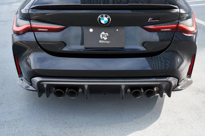 3Ddesign Carbon Fibre Rear Diffuser For Bmw M3 G80 G81 & M4 G82 G83 (2020+) 1