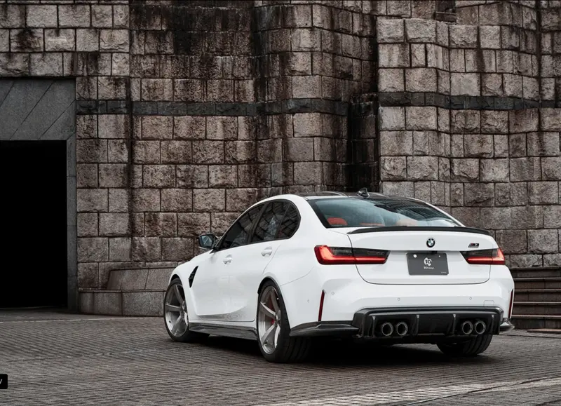 3Ddesign Carbon Fibre Rear Diffuser For Bmw M3 G80 G81 & M4 G82 G83 (2020+) 1
