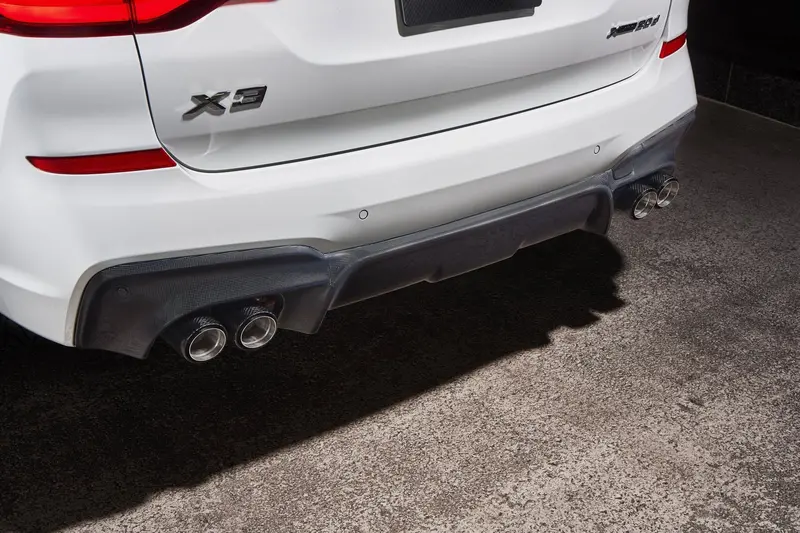 3Ddesign Carbon Fibre Rear Diffuser For Bmw X3 Pre-Lci (2018-2021, G01) 2