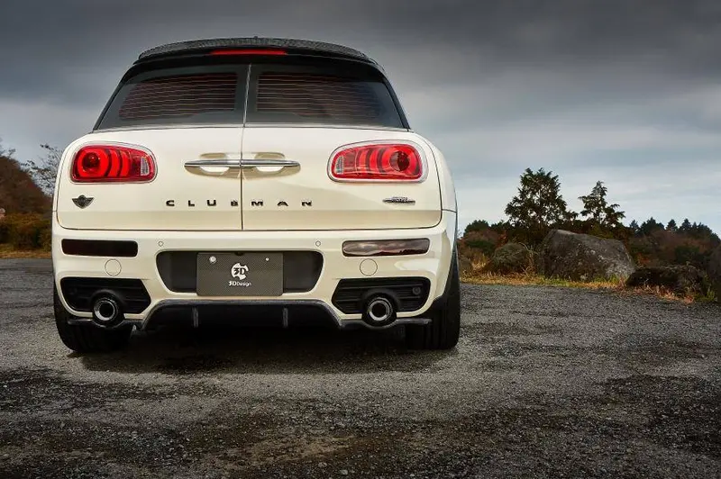 3Ddesign Carbon Fibre Rear Diffuser For Mini Clubman Jcw (2015+, F54) 1