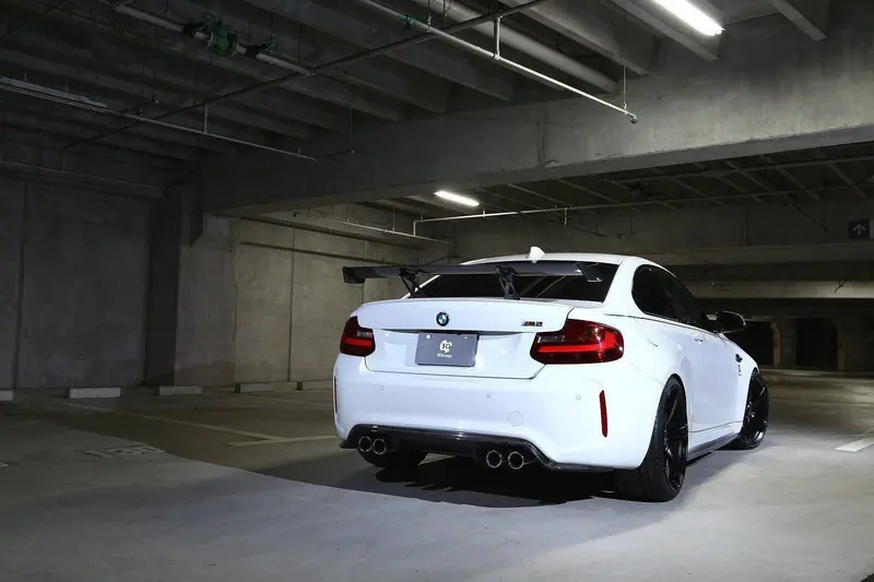 3Ddesign Carbon Fibre Rear Diffuser (Type 1) For Bmw M2 & M2 Competition (2015-2021, F87) 2