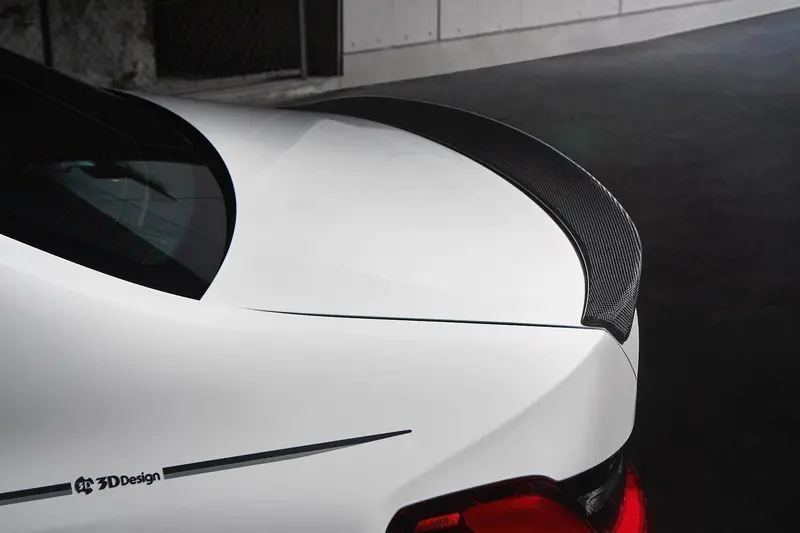 3Ddesign Carbon Fibre Rear Spoiler For Bmw 3 Series (2019+, G20) 1