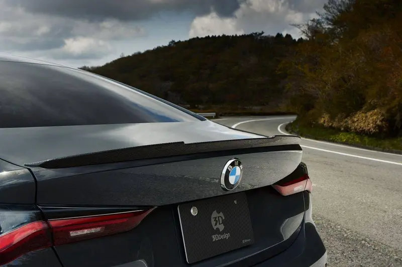 3Ddesign Carbon Fibre Rear Spoiler For Bmw 4 Series (2020+, G22) 2