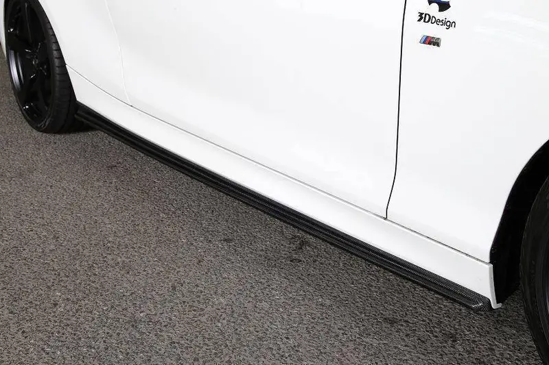 3Ddesign Carbon Fibre Side Skirts For Bmw 2 Series (2014-2020, F22 F23) 1