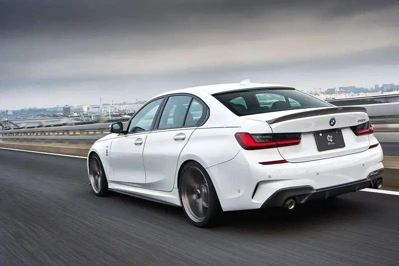 3Ddesign Carbon Fibre Side Skirts For Bmw 3 Series M Sport (2019+, G20 G21) 1