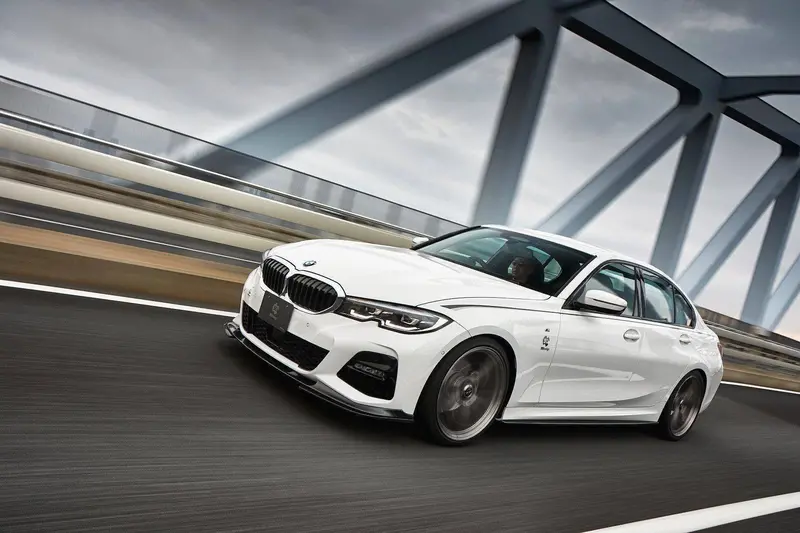 3Ddesign Carbon Fibre Side Skirts For Bmw 3 Series M Sport (2019+, G20 G21) 2