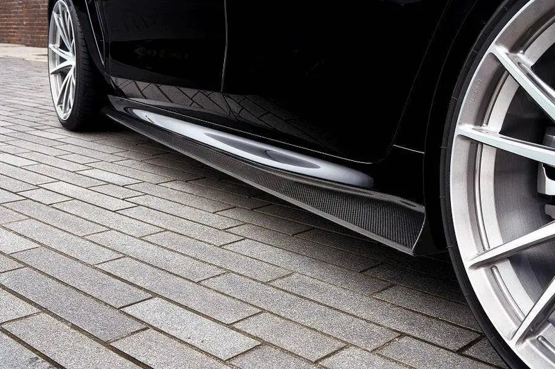 3Ddesign Carbon Fibre Side Skirts For Bmw 8 Series & M8 (2019+, G16 F93) 1